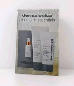 Dermalogica Clean Skin Essentials Mini Kit Biolumin, Cleanser & Cream New In Box - Picture 1 of 2