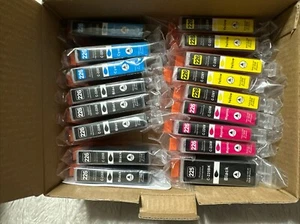 EZink Compatible Ink Cartridges for Canon PGI-225/226 - 17 Pack - Multicolor - Picture 1 of 5
