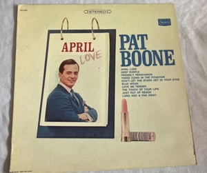 Pat Boone April Love Vinyl Produced By Sears Roebuck & CO - Picture 1 of 3