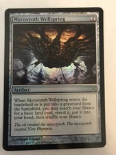 Mycosynth Wellspring X1 Foil New Phyrexia Moderate Play MTG