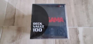 BCW Black Leatherette Deck Box Vault LX 100 GAMA Stamp Edition - Picture 1 of 6