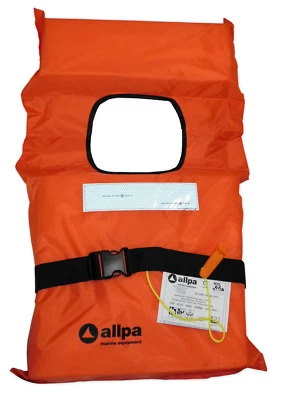 ALLPA Chaleco salvavidas Norman 100N CE chalecos salvavidas EN ISO 12402-4 a partir de 40 kg chaleco de emergencia