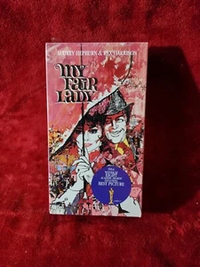 My Fair Lady- Sealed VHS Audrey Hepburn Vintage 1991 WATERMARKED - Picture 1 of 5
