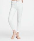 rag & bone High Rise Skinny Ankle Jeans in Blanc White Size 23 NWT