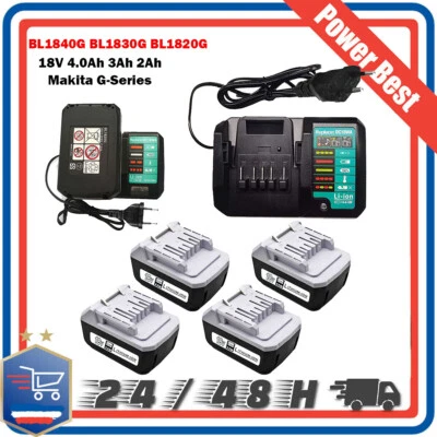 pour Makita BL1813G 18V G-series Batterie BL1815G BL1820G BL1813G Chargeur C18WA - Imagen 1 de 4