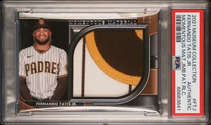 2021 Topps Museum Collection Jumbo Patches Fernando Tatis Jr PSA Authentic /5 - Bild 1 von 2