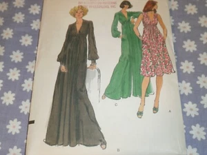 VTG VOGUE 9226 MISSES DRESS OR PANTDRESS IN 2 LENGTHS PATTERN-UNCUT-SIZE 12/34 - Picture 1 of 3
