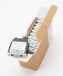 10x Siemens 3RH1921-1CA01 E: 06 Frontseitiger Hilfsschalter -unused/OVP- - Bild 1 von 7