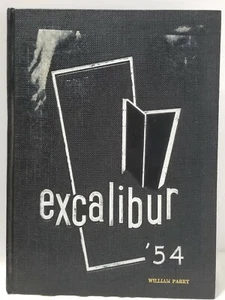 DE COLECCIÓN EL 1954 EXCALIBUR CROWN POINT HIGH SCHOOL ANUARIO CROWN POINT INDIANA - Imagen 1 de 5