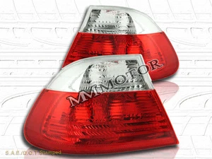 99-01 BMW E46 325 330 328 TAIL LIGHTS 2 DOORS R/C 00 - Picture 1 of 2