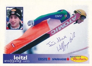 AK, Autogramm-Karte, Loitzl Wolfgang, Skispringer (S1627) - Imagen 1 de 2