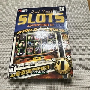 Reel Deal Slots Adventure III: World Tour (PC, 2011) Video Game DVD-ROM ~ #140 - Picture 1 of 2