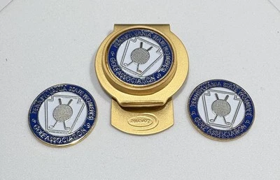 洛伦特宾夕法尼亚州高尔夫协会磁性遮阳板/钱夹3插入 — 第 1/4 张图片