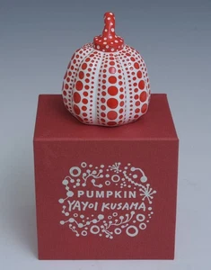 Yayoi Kusama, Red Pumpkin Sculpture authentic MOMA - Picture 1 of 4