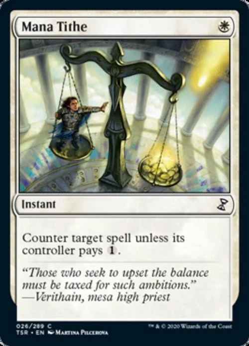 Mana Tithe - Light Play MTG Time Spiral Remastered - Image 1 of 1
