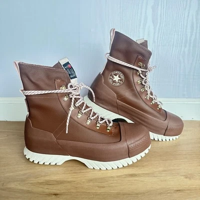 Chuck Taylor All Star Lugged 2.0 CC X-Hi Botas Impermeables Marrón 10 Mujeres A12899C Foto 1 de 4