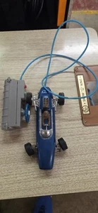 Vintage SKK Metall Blau Ferngesteuertes Spielzeugauto Made In Japan. Ungetestet Wie Ist - Bild 1 von 5
