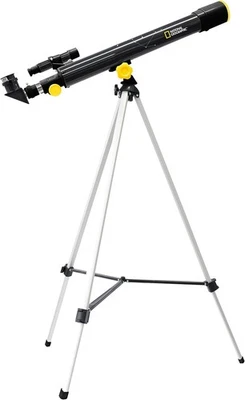 Beginner Refractor Telescope 50mm 150X Astronomy Kit AZ Mount Tripod - Image 1 of 4