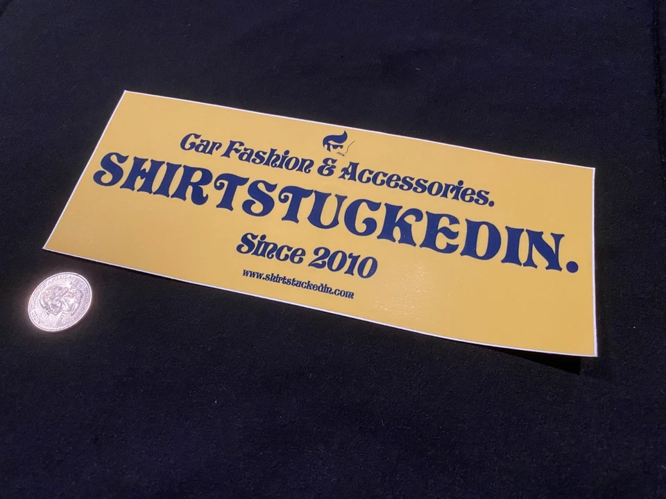 CAMISETAS PEGADAS EST 2010 FUMAR JAPÓN CLUB PEGATINA BRILLO BOFETADA DERIVA JDM 8 PULGADAS Foto 1 de 1