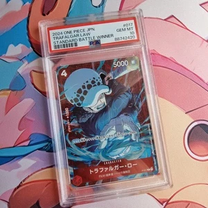 Trafalgar Law PSA 10 Standard Battle winner # 017 Japanese One Piece Card - Picture 1 of 6