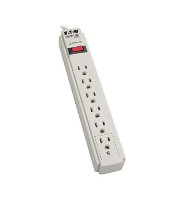 Tripplite TPL-TLP615 6 OUTLET SURGE STRIP 15' CORD - Image 1 of 4