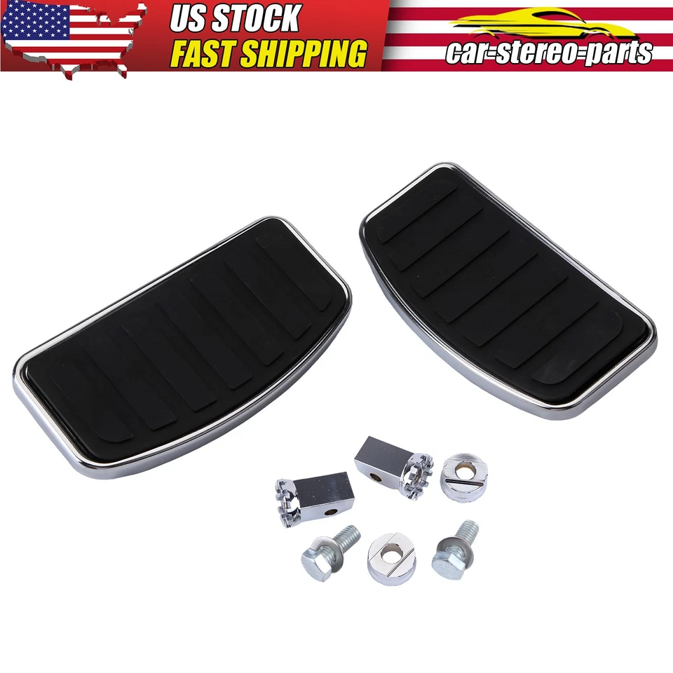 Rear Footboards Foot Pegs Pedal For Honda Shadow Sabre ACE VT1100 VT750C VT1300 Foto 1 de 4