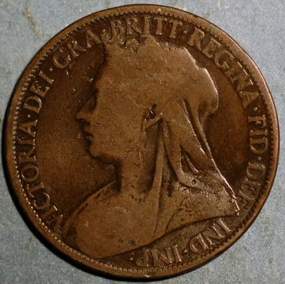 Great Britain Penny 1896 Victoria KM# 790 - Image 1 of 2