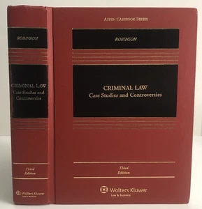 Criminal Law: Case Studies & Controversies Third Edition Aspen Casebook Series - Picture 1 of 17