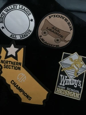 Lot of High School Varsity Patches - Image 1 of 2