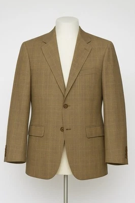 Jos A Bank Signature Blazer 44L Wool Silk Linen Sport Coat Lined Double Vent - Image 1 of 4