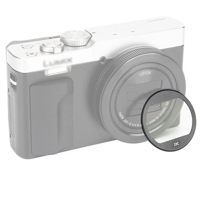 JJC Low Reflection Metal UV Filter 3M Adhesive for Panasonic ZS99 TZ99 DC-ZS99 - Image 1 of 4