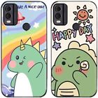 2 Pcs Little Dinosaur TPU Silicon Gel Back Case Cover For Nokia Series Phone