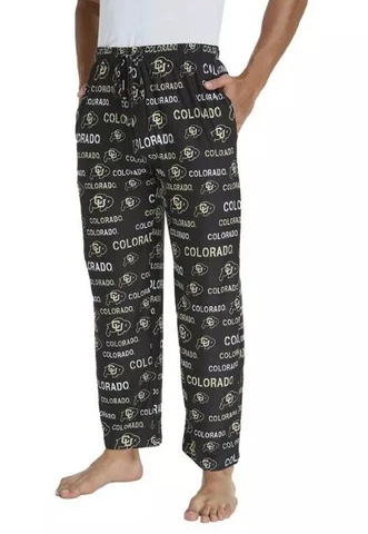 New NWT Colorado Buffaloes Pajama Pants Pjs Mens Size S Small 28-30 Cover
