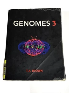 Genomes 3 by T. A. Brown (2006, Trade Paperback, Revised edition, 3rd Edition) - Foto 1 di 9
