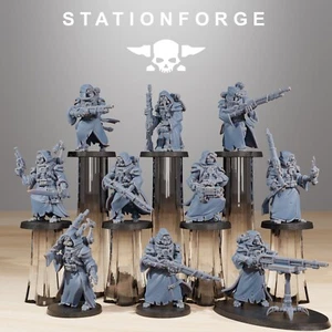 Scavenger Chasseurs - Stationforge Miniatures - 10 Chiffres 28mm Tabletop - Bild 1 von 10