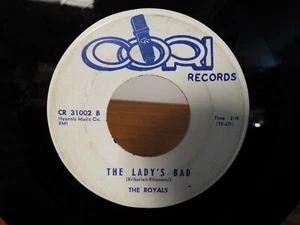 THE ROYALS I'M ALL ALONE GARAGE 1965 45 RPM VINYL - Picture 1 of 2