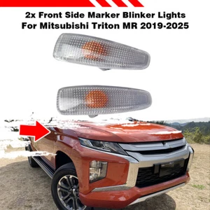 For Mitsubishi Triton MR 2019-2025 PAIR Turn Signal Side Marker Lights Lamps - Picture 1 of 4