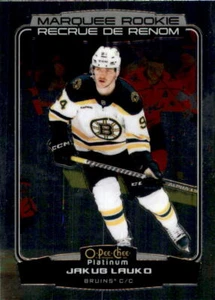 2022-23 O-Pee-Chee Platinum Hockey #289 Jakub Lauko RC - Picture 1 of 2