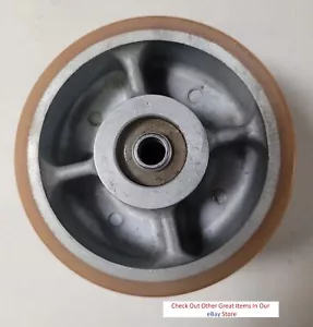 Conveyor Roller Wheel, 3.25" Dia., 1.75" Wide, 0.3" Bore, .2" tread - Picture 1 of 7