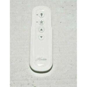 Hunter 99392 Universal 3 Speed Ceiling Fan Handheld Remote Control in White