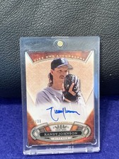 2015 TOPPS TIER ONE BASEBALL RANDY JOHNSON ON CARD AUTO AUTOGRAPH SP#/30 SEATTLE