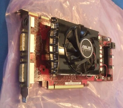 ASUS EAH4830/HTDP/512MD3/A ATI RADEON HD4830 GRAPHICS 512MB DDR3 VIDEO CARD - Image 1 of 4