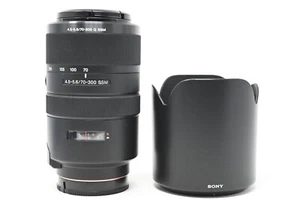 Sony 70-300mm f/4.5-5.6 G SSM Zoom Lens SAL70300G for A-Mount-MANUAL FOCUS #18 - Picture 1 of 5