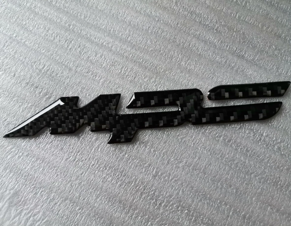 Carbon Fiber MPS Letter Rear Trunk Tail Emblem Badge for 2 3 6 CX7 CX9 - Image 1 of 1