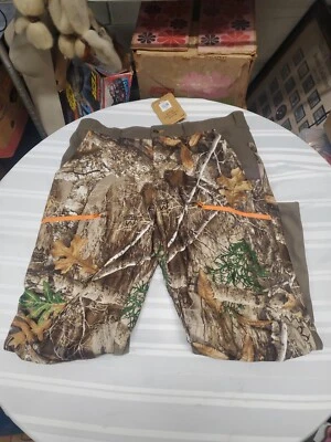 NEW Mens Field & Stream Fleece Hydro Proof Realtree Edge Camo Hunting Pants XXL - Image 1 of 4