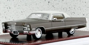 CADILLAC Coupe deVille - 1968 - chestnut brown irid / beige - GIM 1:43 - Bild 1 von 6