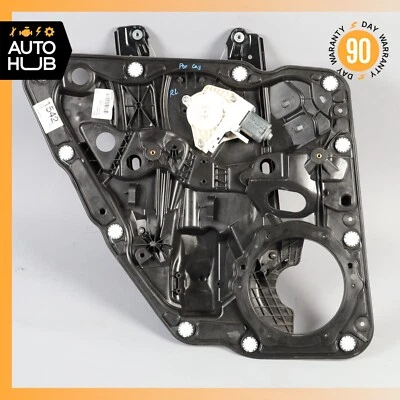 11-18 Porsche Cayenne 958 Hybrid S Puerta Trasera Lateral Izquierda Ventana Regulador Fabricante de Equipo Original Foto 1 de 4