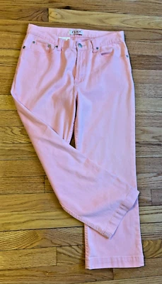 Pantalones de mezclilla para mujer de colección FINALES DE LOS 90 ORIG P INK ZENA cremallera con botones, 5 bolsillos - talla 6 Foto 1 de 4