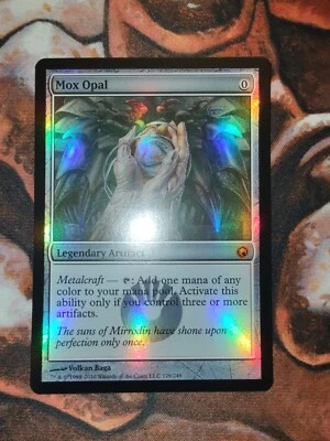 NM FOIL Mox Opal Scars of Mirrodin MTG Magic the Gathering 1st Edition - Image 1 of 2