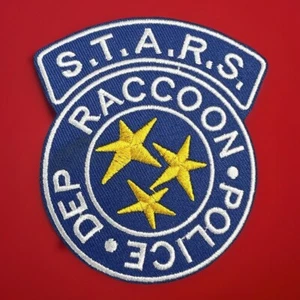 🔥 Resident Evil Raccoon City Police Department bestickt Bügelbild Patch STERNE RPD - Bild 1 von 4